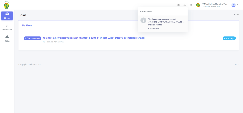 RCSA Approver Notification rcsa-approver-notification